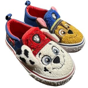 Paw Patrol Slippers Chase Marshall 3D Plush Sneakers cartoon Nickelodeon Size 5